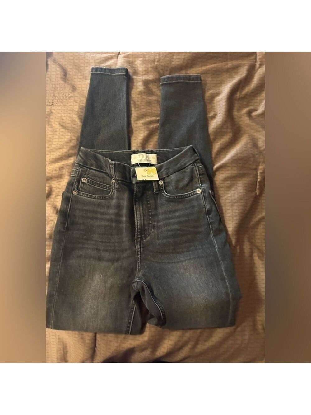 Free people Montana denim skinny jeans